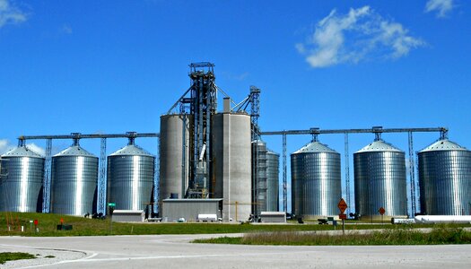 Storage industry blue industry