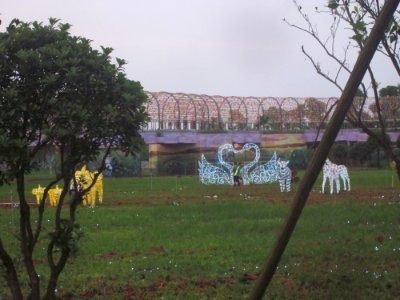 Festive lanterns, Yunmeng Fangzhou Water Park in Changchun Town of Ziyang District, Yiyang5