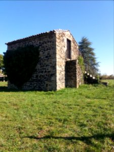 Ferme château de Rochemure - Arrière de la clède