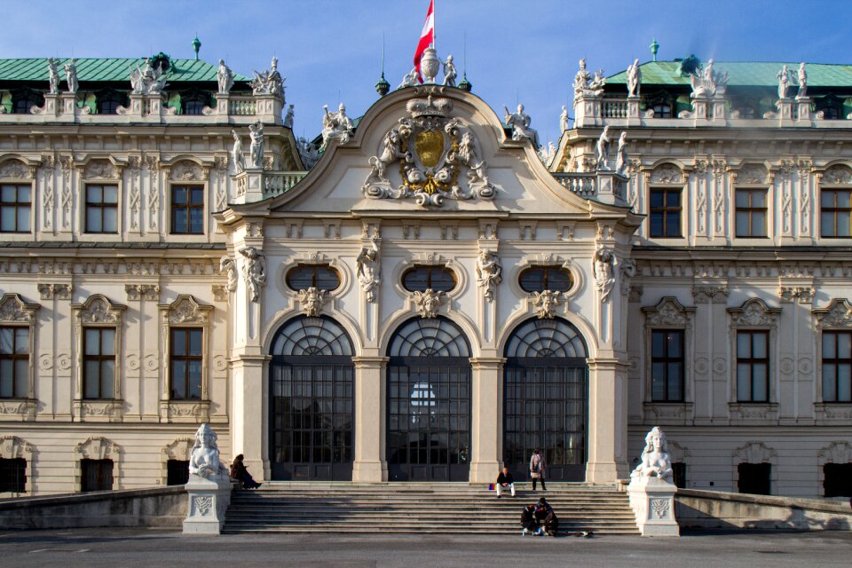 Castle belvedere facade
