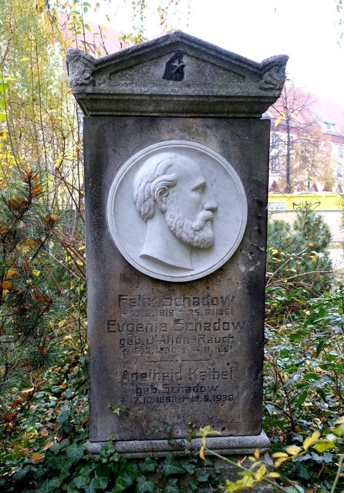Felix Schadow - Dorotheenstädtischer Friedhof - Berlin, Germany - DSC00321