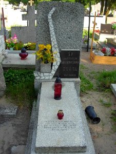 Felicja Krysiewiczowa - nagrobek