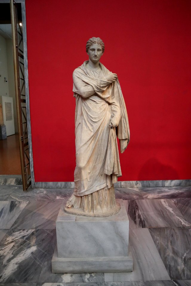 Female funerary statue from Delos. About 300 B.C