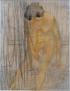 Female nude by Auguste Rodin, 1905-1915 - Galleria nazionale d'arte moderna - Rome, Italy - DSC05233