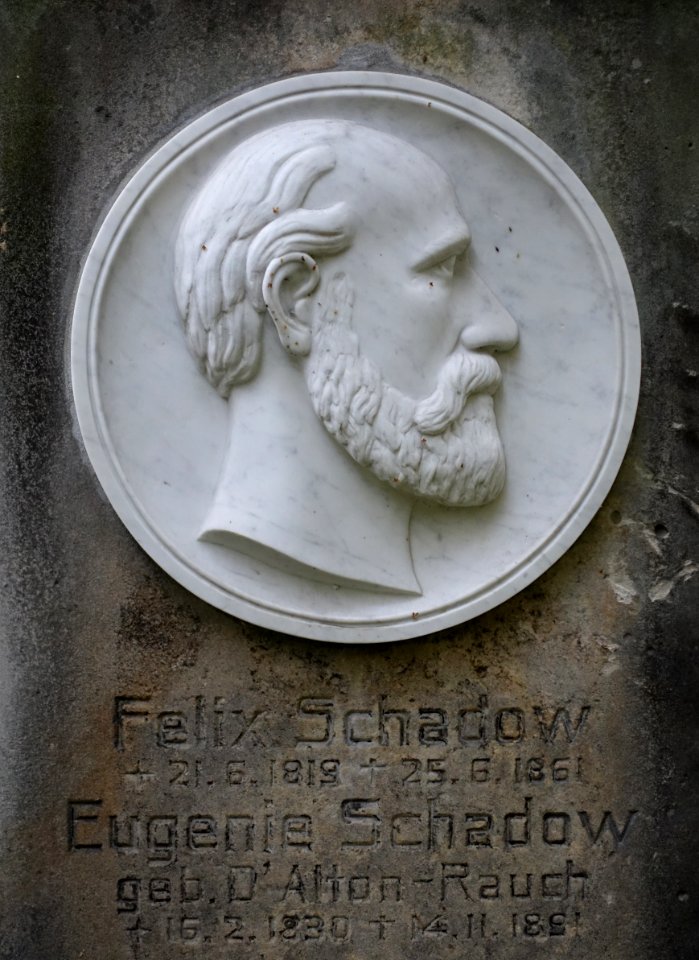 Felix Schadow - Dorotheenstädtischer Friedhof - Berlin, Germany - DSC00323