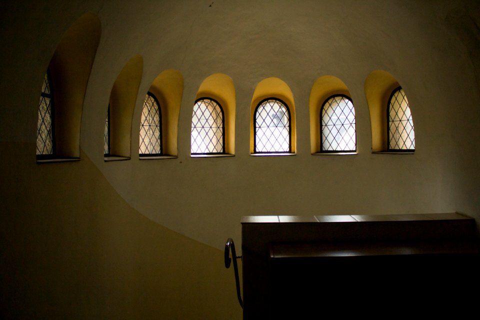 Fenster über Treppenhaus, Heilig-Geist-Kirche (Görlitz) 2