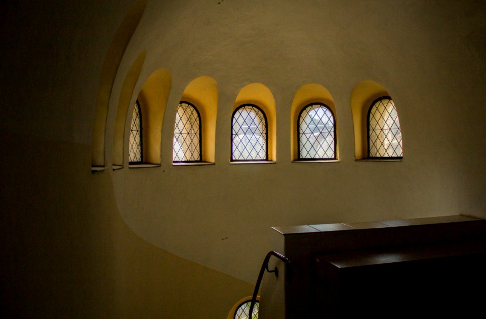 Fenster über Treppenhaus, Heilig-Geist-Kirche (Görlitz) 3