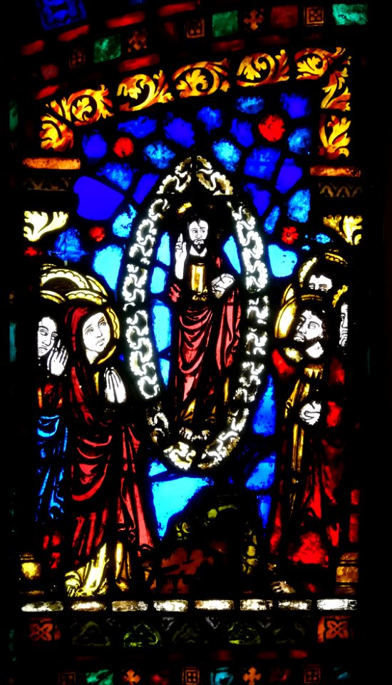 Fenster Himmelfahrt Christi Santa Maria del Mar 001