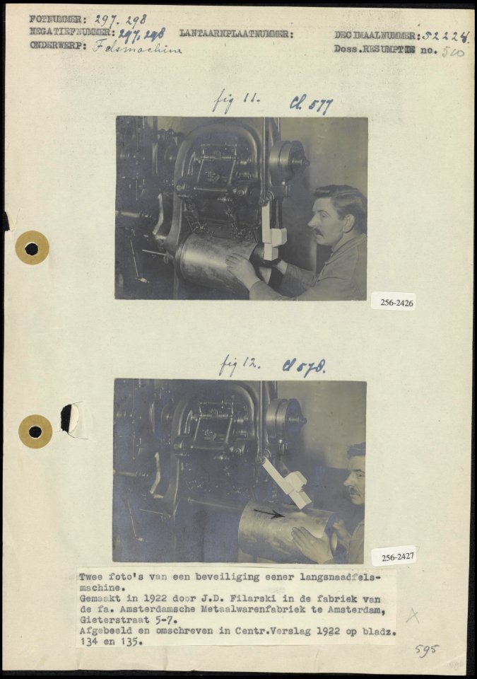 Felsmachines, Bestanddeelnr 256-2426