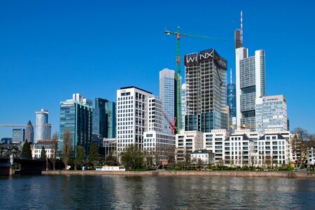 Germany main banks skyscraper