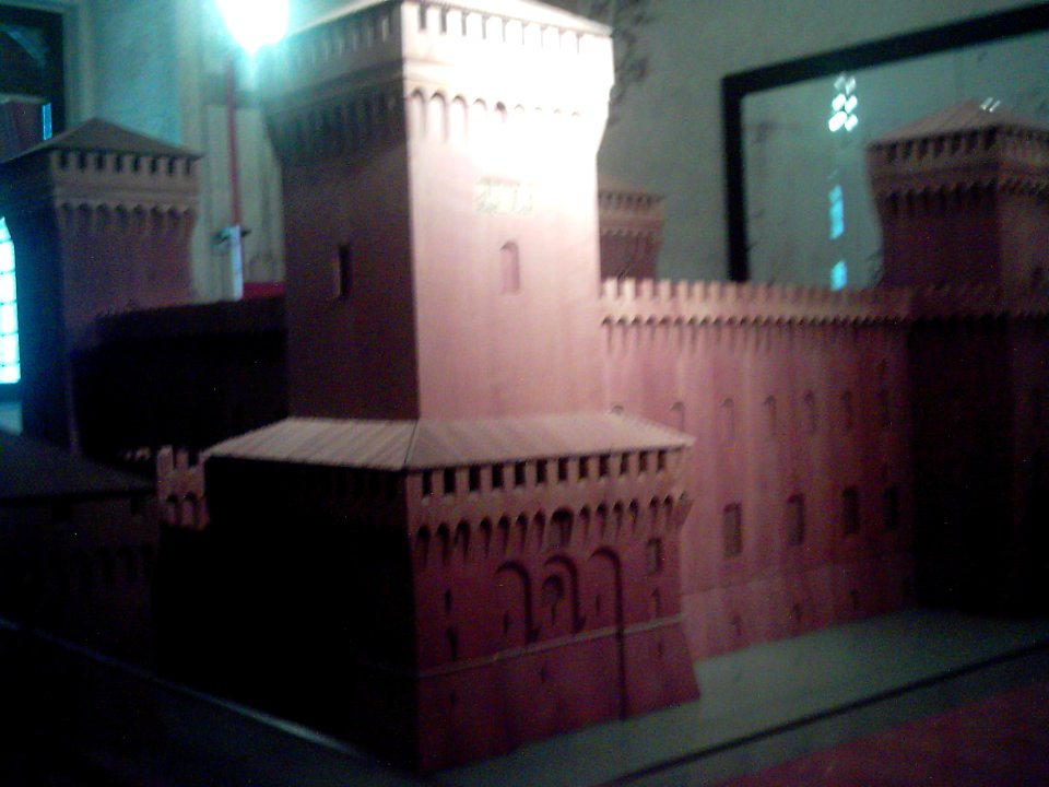 Ferrara Castello Estense Modell 2