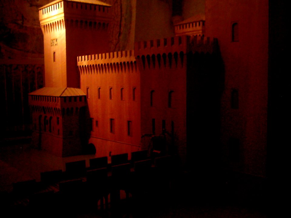 Ferrara Castello Estense Modell 3