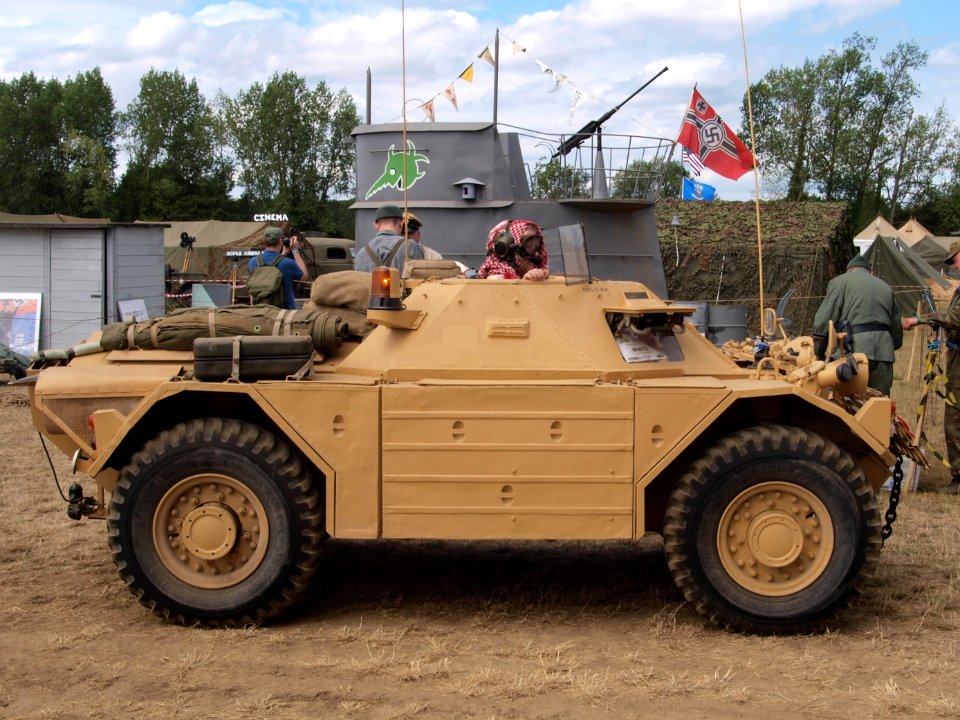 Ferret Mk1 'Delilah' army registration '35 BE 22' owned by Grahame Robinson pic1