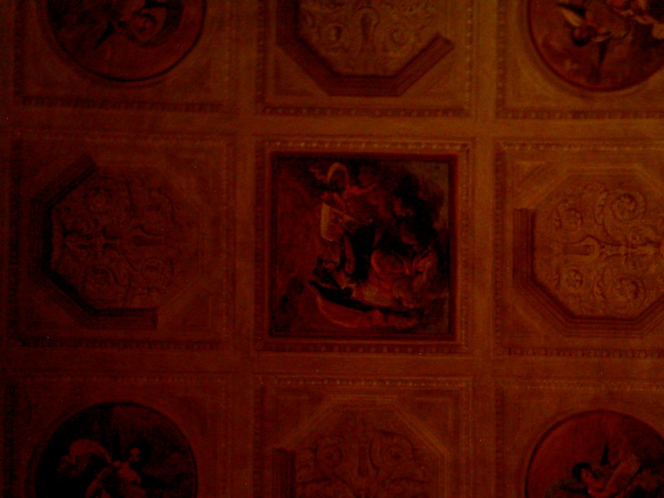 Ferrara Castello Estense Decke 8