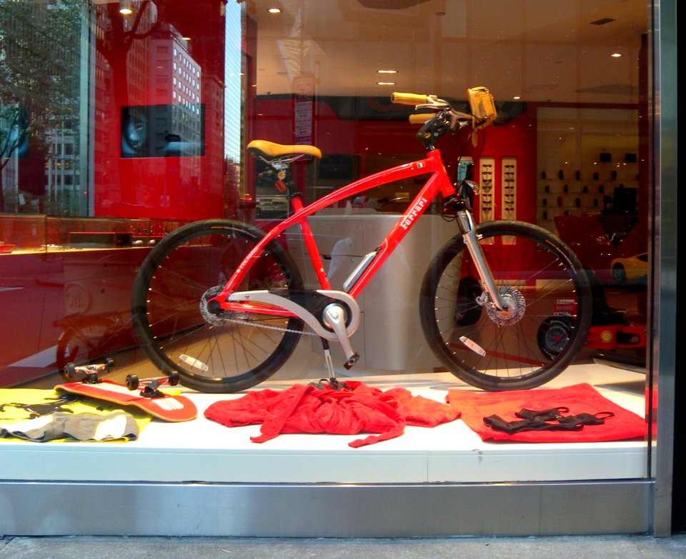 Ferrari showcase bike Pk 50s jeh