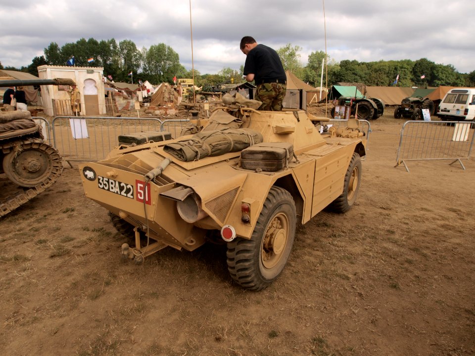 Ferret Mk1 'Delilah' army registration '35 BE 22' owned by Grahame Robinson pic3