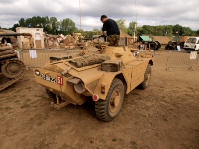 Ferret Mk1 'Delilah' army registration '35 BE 22' owned by Grahame Robinson pic3