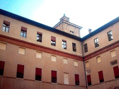 Ferrara Castello Estense Hof 1