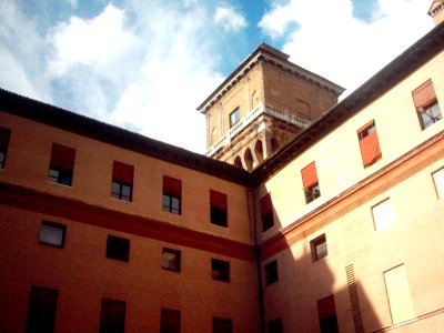 Ferrara Castello Estense Hof 2