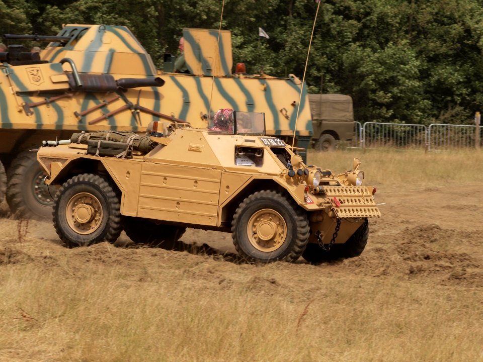 Ferret Mk1 'Delilah' army registration '35 BE 22' owned by Grahame Robinson pic8