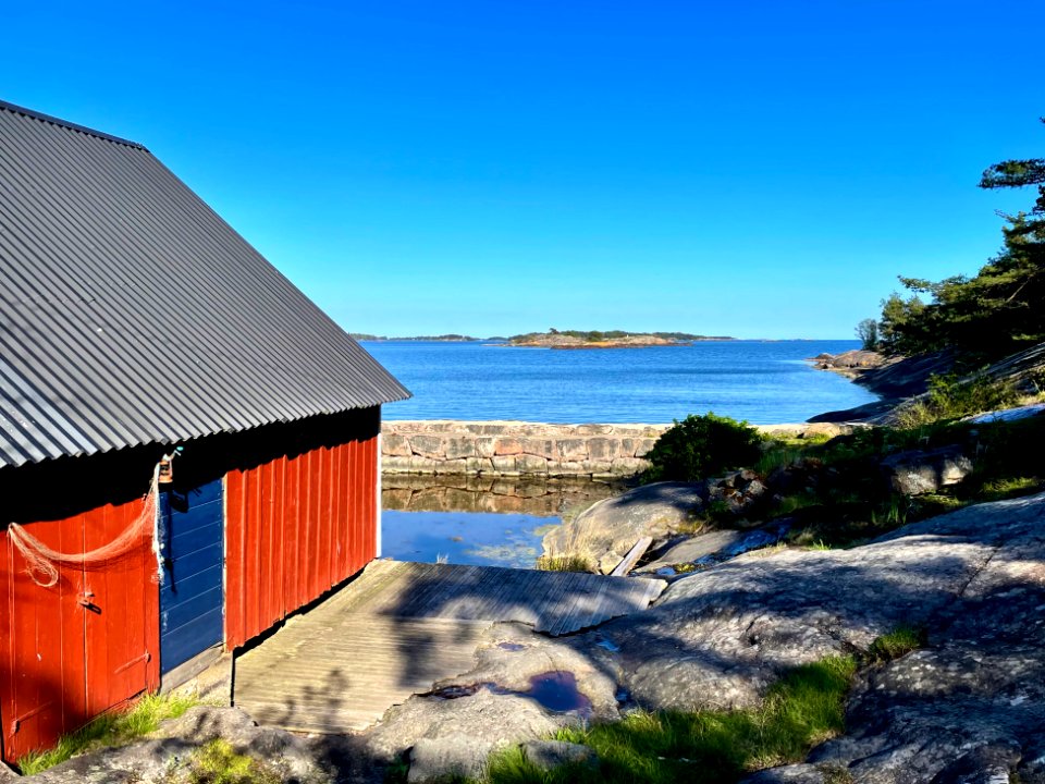 Femöre naturreservat båthus