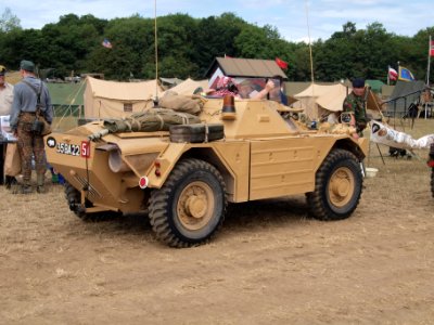 Ferret Mk1 'Delilah' army registration '35 BE 22' owned by Grahame Robinson pic2