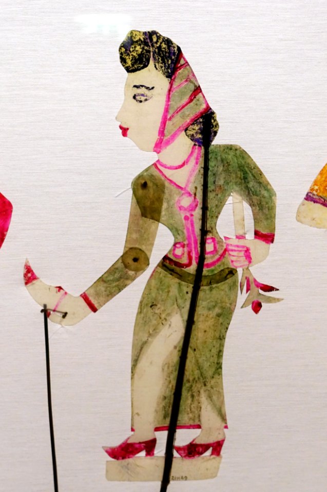 Female character, Kelanton, Malaysia - Museu do Oriente - Lisbon, Portugal - DSC06709