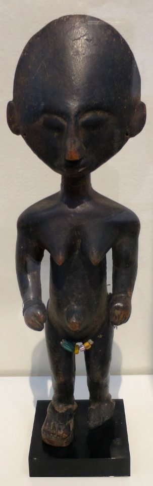 Female fertility figure, Asante or Akan people, Honolulu Museum of Art, 4294.1