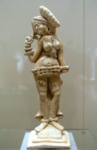 Female beauty, Eastern India, 2nd-1st century BC, terracotta - Ethnological Museum, Berlin - DSC01680