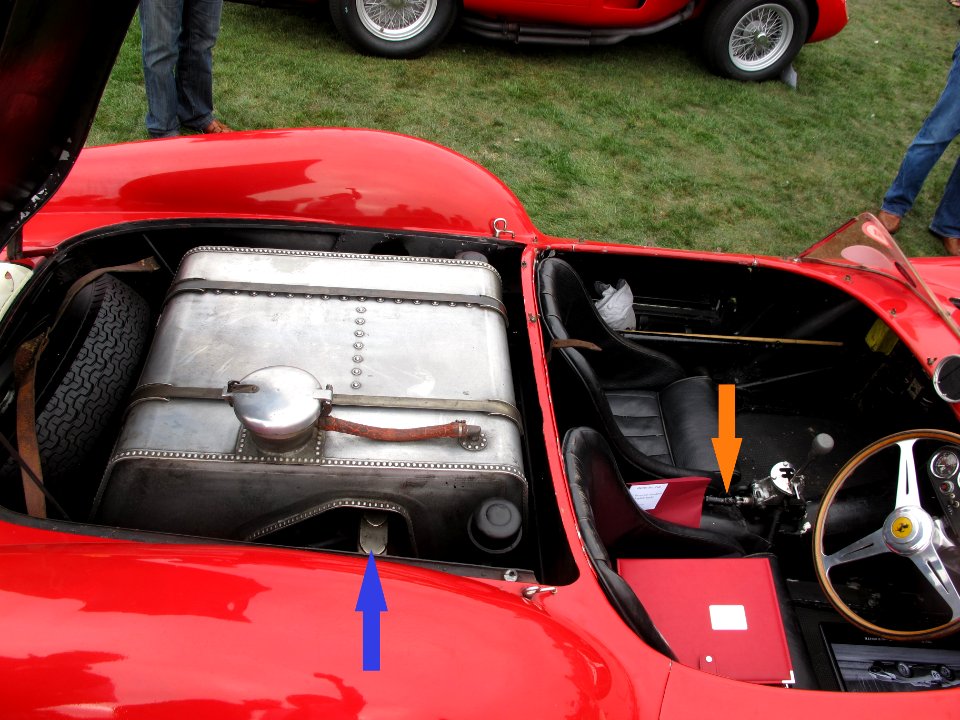 Ferrari 250 TR58 team car