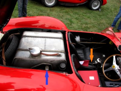 Ferrari 250 TR58 team car