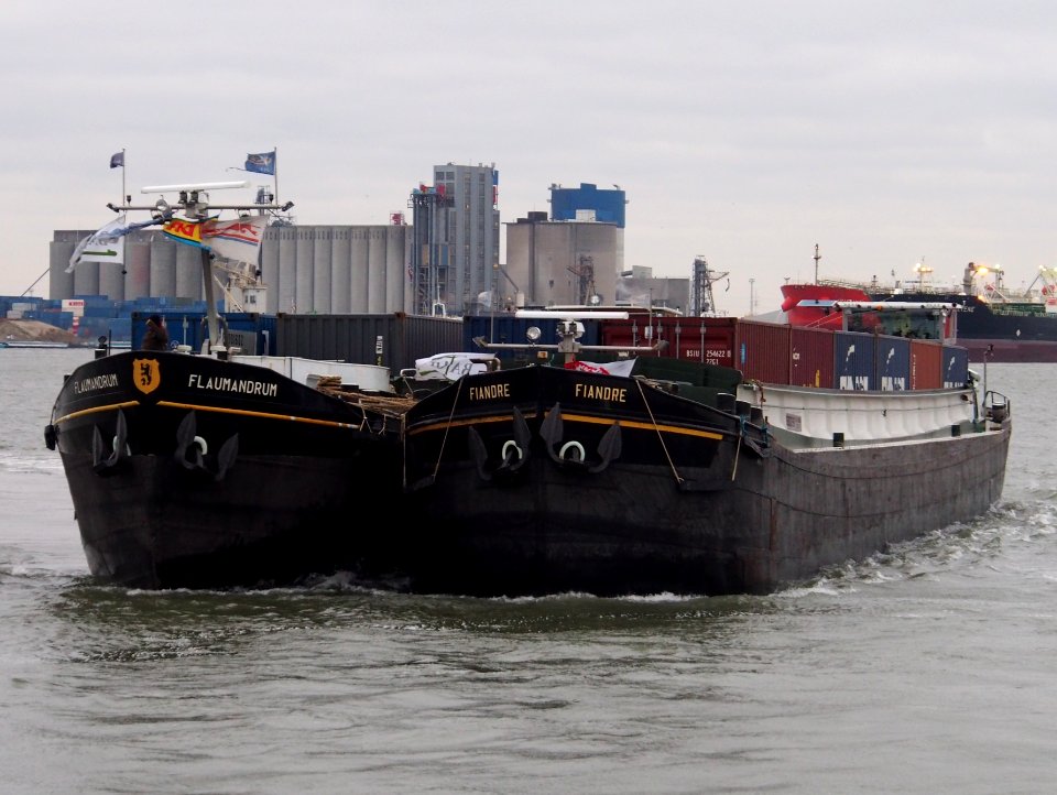 Fiandre ENI 06001396 & Flaumandrum (ship, 1965) ENI 06001602 Boudewijnsluis Port of Antwerp pic5