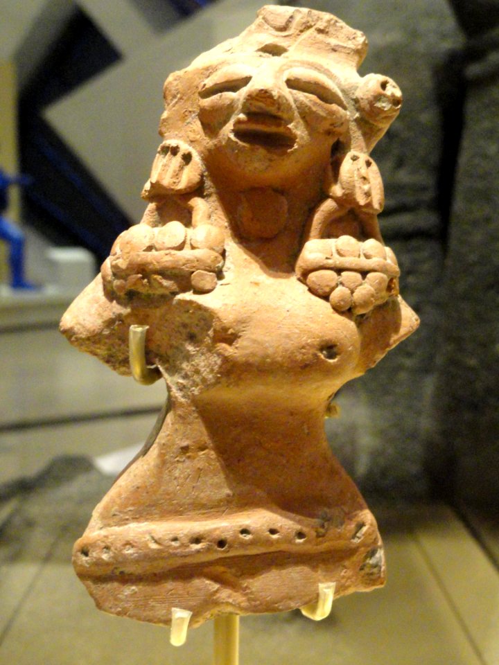 Female figure, possibly a fertility goddess, Indus Valley Tradition, Harappan Phase, c. 2500-1900 BC - Royal Ontario Museum - DSC09701