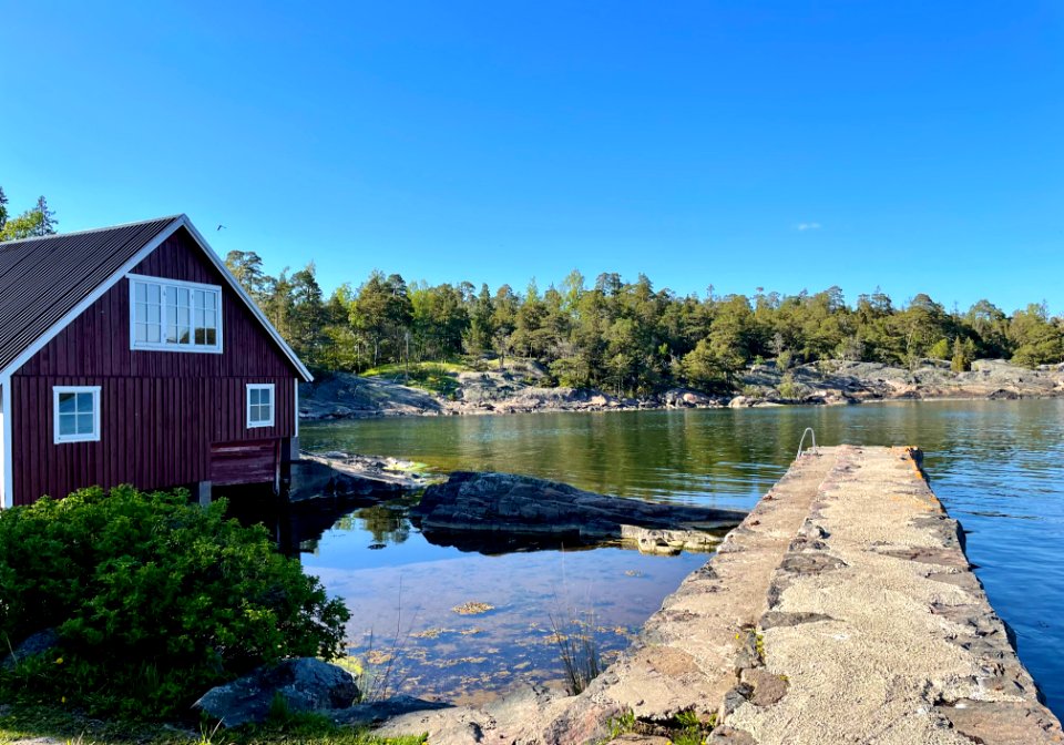 Femöre naturreservat brygga