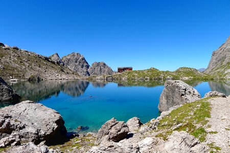 Nature mountain hut east tyrol