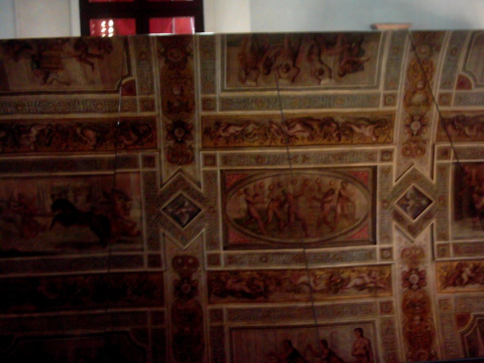 Ferrara Castello Estense Decke 3