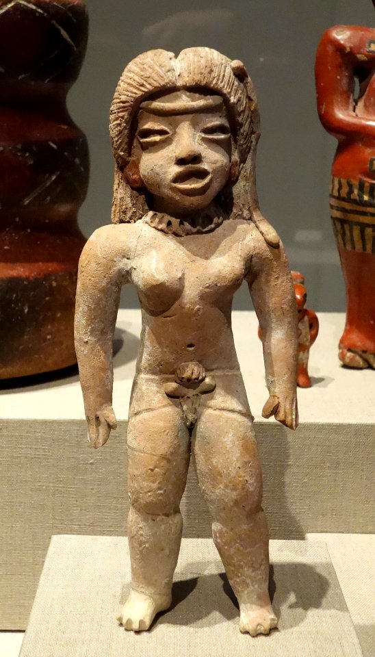 Female figure, Mexico, Guerrero, Xochipala, 1300-1200 BC, earthenware - De Young Museum - DSC00530