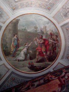 Ferrara Castello Estense Decke 5