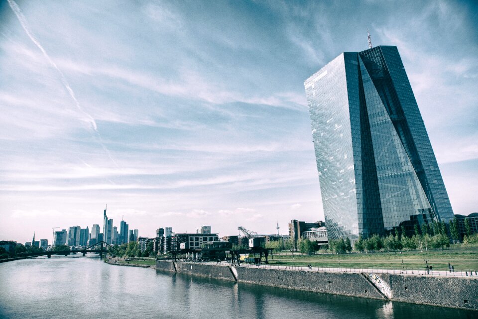 Skyline skyscraper finance