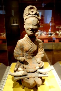 Female banquet chef, Sichuan province, China, Eastern Han dynasty, 1st-2nd century AD, earthenware - Portland Art Museum - Portland, Oregon - DSC08539