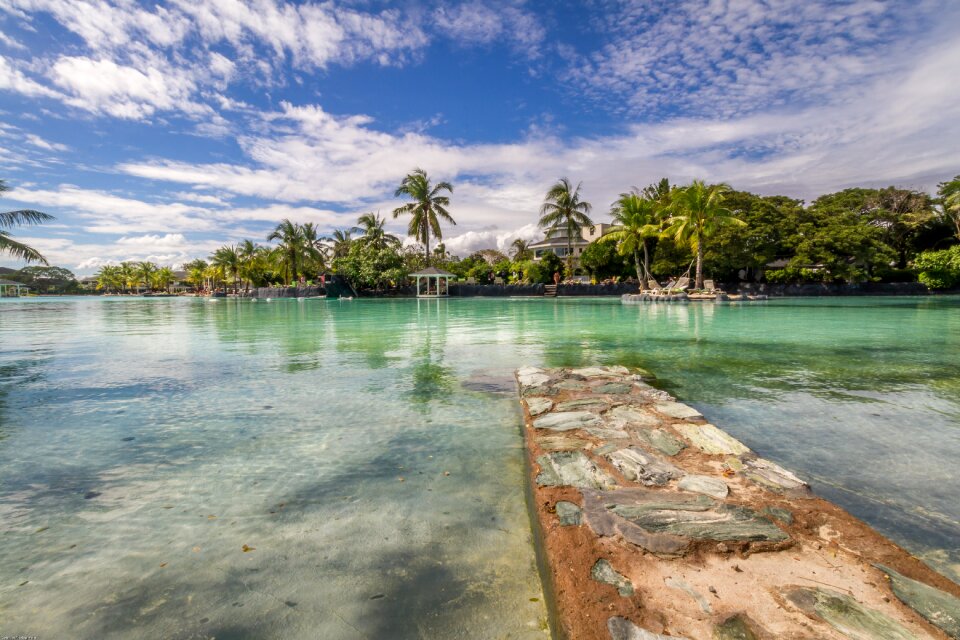 Tropical travel vacation