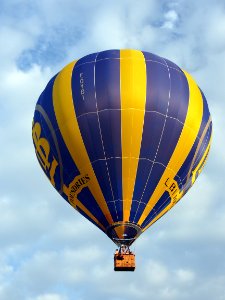 F-GYBI hot air balloon take-off at Metz, France, pic2