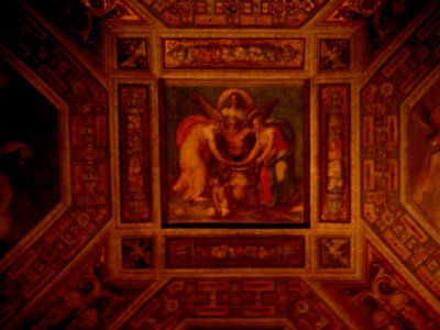 Ferrara Castello Estense Decke 2