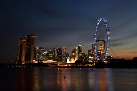Singapore river garden bay