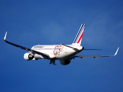F-HEPG Air France Airbus A320-214(WL) takeoff from Schiphol (AMS - EHAM), The Netherlands, 11june2014, pic-5