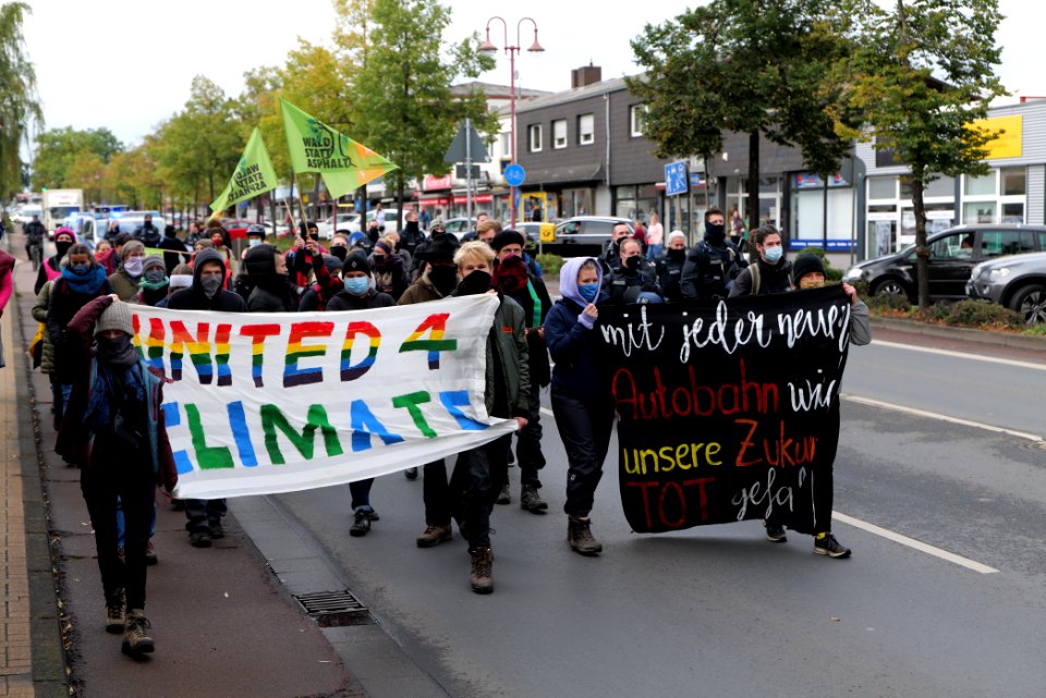 FFF Herri Stadtallendorf demonstration 2020-10-07 35
