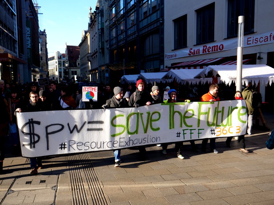 FFF 36C3 Demonstration Leipzig 2019-12-29 38
