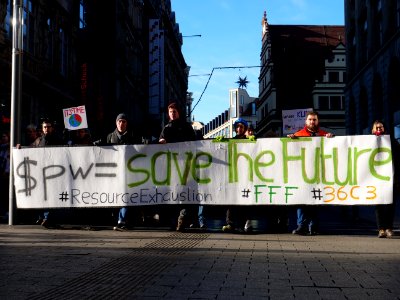FFF 36C3 Demonstration Leipzig 2019-12-29 33
