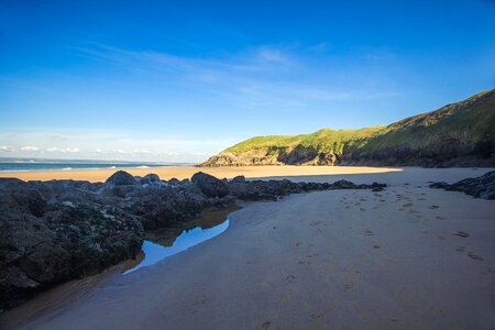 Ocean wales england photo