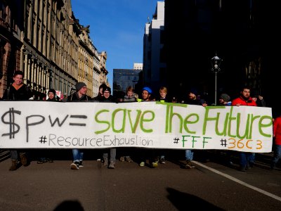 FFF 36C3 Demonstration Leipzig 2019-12-29 18